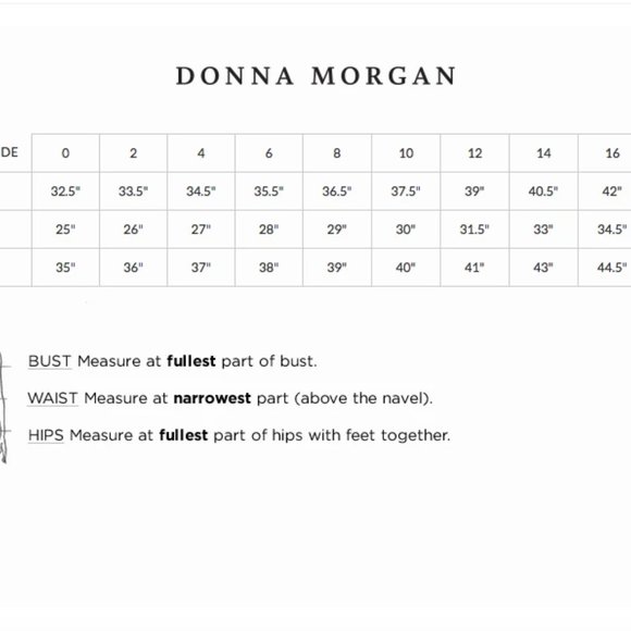 Donna Morgan Sarah Strapless Chiffon Dress - Picture 6 of 6